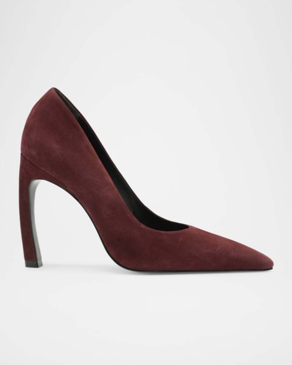 Lou Suede Stiletto Pumps